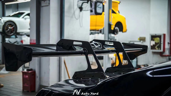 Ασημένιο GTR Nissan Body Kit LB Στυλ Σπόιλερ Αυτοκινήτου