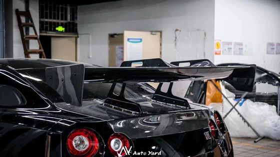 Ασημένιο GTR Nissan Body Kit LB Στυλ Σπόιλερ Αυτοκινήτου