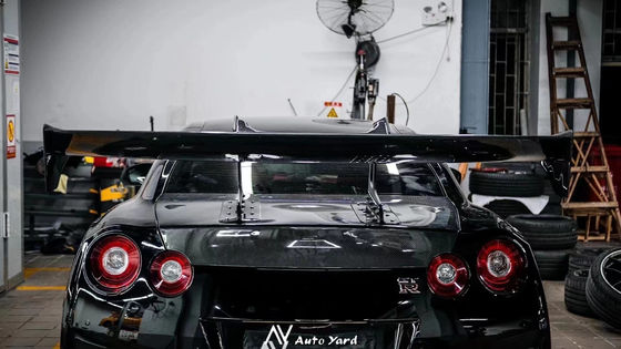 Ασημένιο GTR Nissan Body Kit LB Στυλ Σπόιλερ Αυτοκινήτου