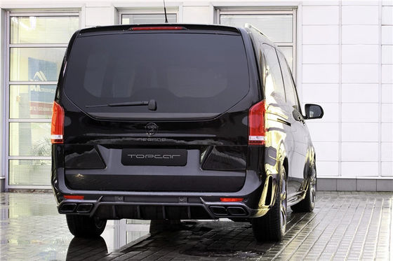 Κιτ σώματος για το Benz Vito V260 FRP+ Υλικά από ανθρακονήματα Vito V260 Αναβαθμισμένο στυλ TOPCAR Μπροστά και πίσω κιτ σώματος προφυλακτήρα