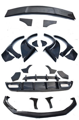 Για την Mercedes AMG A45 Carbon Fiber Body Kit A45 Upgraded Top Style Front Shovel Diffuser Spoiler Wide-body Kit