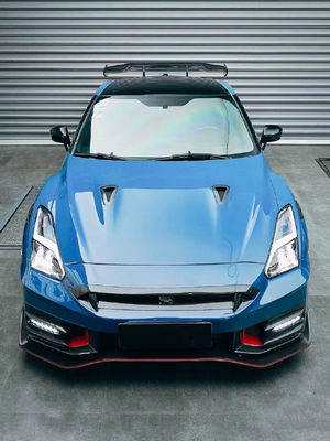 2024 Nissan GTR ανταλλαγή κιτ σώματος Nismo στυλ σπόιλερ αυτοκίνητο μπροστινό πίσω καπό