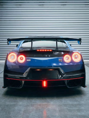 2024 Nissan GTR ανταλλαγή κιτ σώματος Nismo στυλ σπόιλερ αυτοκίνητο μπροστινό πίσω καπό