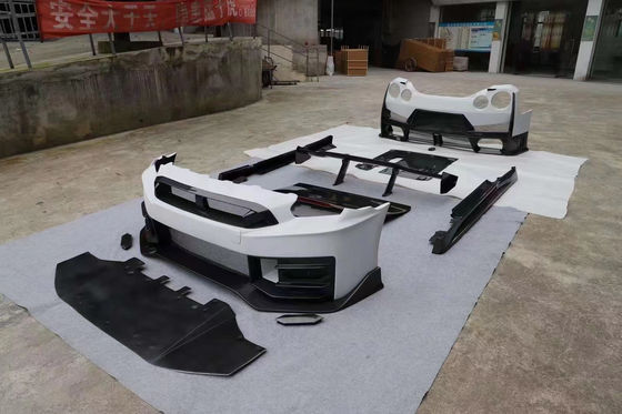 2024 Nissan GTR ανταλλαγή κιτ σώματος Nismo στυλ σπόιλερ αυτοκίνητο μπροστινό πίσω καπό
