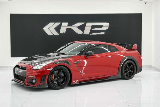 GTR R35 Nissan Body Kit Carbon Fiber KP Style Bumper Spoiler Μπροστά