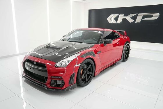 GTR R35 Nissan Body Kit Carbon Fiber KP Style Bumper Spoiler Μπροστά