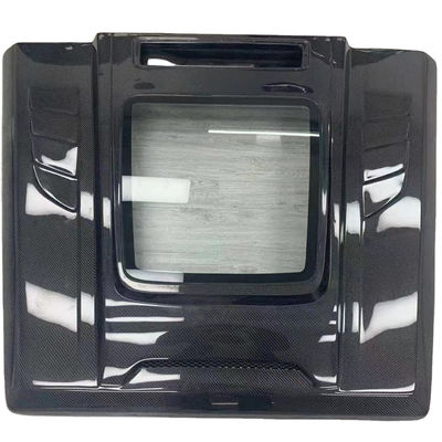 Για την κατηγορία Benz G W463 W464 Carbon Fiber Hood G500G55G63G350 IMP Διαφανές στυλ κάλυμμα μηχανής
