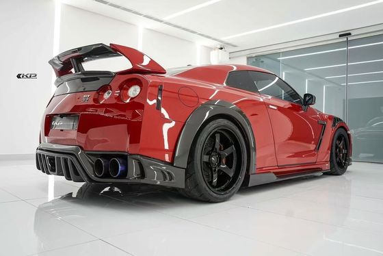 GTR R35 Nissan Body Kit Carbon Fiber KP Style Bumper Spoiler Μπροστά
