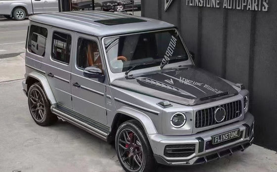 Για το Benz G-Class W464 W463 G500 G550 G63 G350 Καλυπτήριο μηχανής από ανθρακονήματα W464 W463 Upgrade Topcar Style
