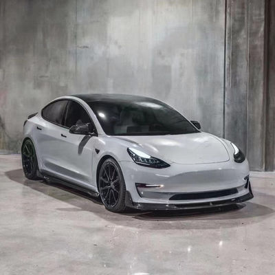 Υψηλής ποιότητας υφάσματα άνθρακα MODEL 3 Υφάσματα άνθρακα για MODEL 3 Μπροϊνό φτυάρι πίσω διάχυση σπόιλερ πλευρική φούστα