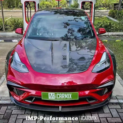 Νέο προϊόν Model 3 Wide Bodyki για το Tesla MODEL 3 Body Kit Upgrade IMP Style Μπροστά και πίσω σπόιλερ προφυλακτήρα