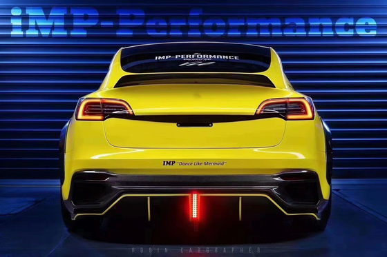 Νέο προϊόν Model 3 Wide Bodyki για το Tesla MODEL 3 Body Kit Upgrade IMP Style Μπροστά και πίσω σπόιλερ προφυλακτήρα