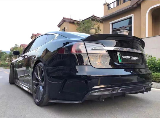 Για την Tesla Model S Body Kit MODEL S Αναβαθμισμένο PD-style μπροστινό και πίσω προφυλακτήρα