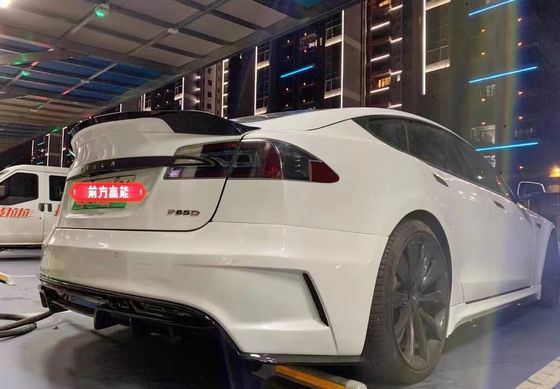 Για την Tesla Model S Body Kit MODEL S Αναβαθμισμένο PD-style μπροστινό και πίσω προφυλακτήρα