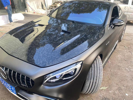 Για το Benz W217 S-Class Coupe Carbon Fiber Cover Cursory W217 Αναβαθμισμένο MSY Στυλ Κάλυψη Μηχανής