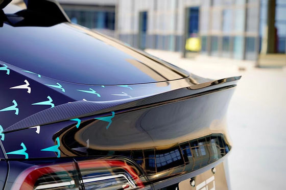 Συσκευές αυτοκινήτων για Tesla MODEL Y Body Kit MODEL Y Upgraded SD-style Front and Rear Bumper Spoiler Carbon Fiber Body Kit