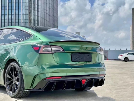 FPR 2019 Spoiler For Tesla Model 3 Body Kit 2022 ACP Στυλ Μπροστά και πίσω προφυλακτήρα