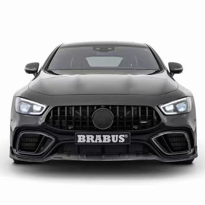 Συσκευή σώματος από ανθρακονήματα για την Mercedes AMG GT63S GT63S Αναβαθμισμένο στυλ Bras Front Scoop Diffuser