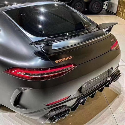 Συσκευή σώματος από ανθρακονήματα για την Mercedes AMG GT63S GT63S Αναβαθμισμένο στυλ Bras Front Scoop Diffuser