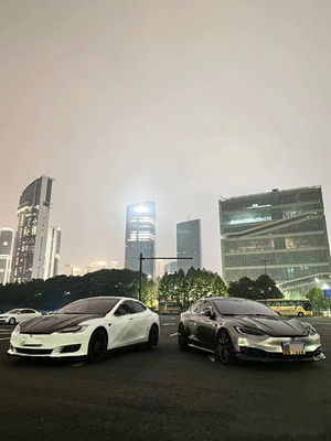 Σχήμα S Tesla Body Kit 2017 - 2019 πίσω προφυλακτήρα σπόιλερ κινητήρας κουκούλας