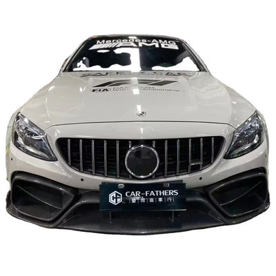 Συσκευές αυτοκινήτων για Mercedes W205 C180 C260 C300 Κουτί σώματος W205 C180 C260 C300 Αναβαθμισμένο IMP Στυλ Κουτί σώματος εμπρός προφυλακτήρα