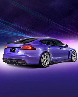 Vors Style Tesla Body Kit 2013 - 2016 Tesla Model S Σπόιλερ Κουκούλα Πλευρική φούστα