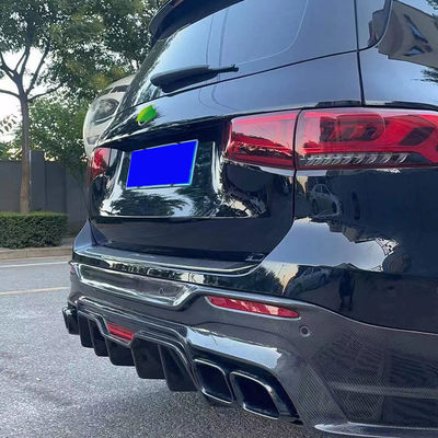 Συσκευές αυτοκινήτων για Mercedes GLB Carbon Fiber Body Kit GLB Carbon Fiber Front Scoop Diffuser Spoiler Hood