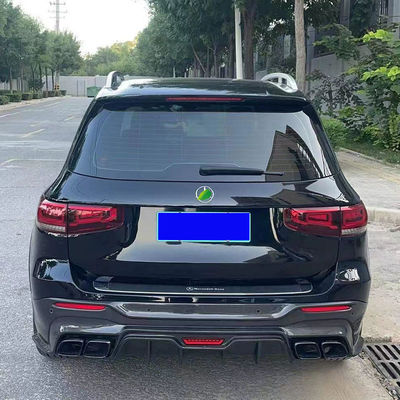Συσκευές αυτοκινήτων για Mercedes GLB Carbon Fiber Body Kit GLB Carbon Fiber Front Scoop Diffuser Spoiler Hood