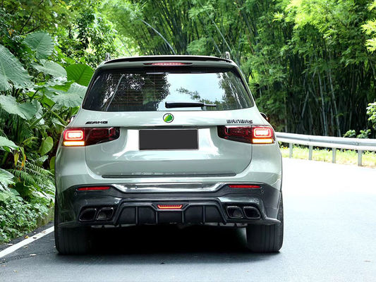 Συσκευές αυτοκινήτων για Mercedes GLB Carbon Fiber Body Kit GLB Carbon Fiber Front Scoop Diffuser Spoiler Hood
