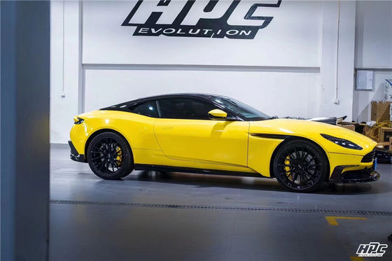 Για την Aston Martin DB11 Carbon Fiber Body Kit DB11 Αναβαθμισμένο PK Style Carbon Fiber Front Lip Diffuser Spoiler Hood