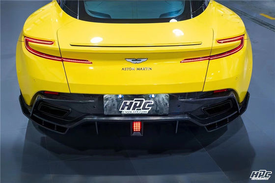 Για την Aston Martin DB11 Carbon Fiber Body Kit DB11 Αναβαθμισμένο PK Style Carbon Fiber Front Lip Diffuser Spoiler Hood