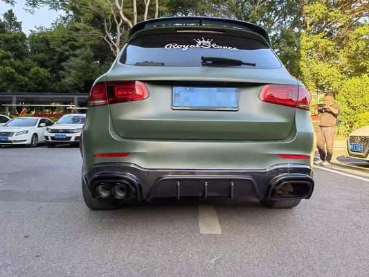 Για την Mercedes-Benz GLC63 Carbon Fiber Body Kit GLC63 Upgraded Bs Style Carbon Fiber Front Lip Diffuser Spoiler Body Kit