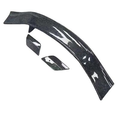 Φωτεινό Μαύρο Aston Martin Body Kit DBX MSY Στυλ Καρβονιδιακή ίνα Σπόιλερ Πτέρυγα