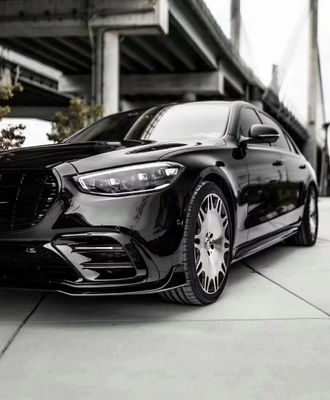 Για την Mercedes S-Class W223 S400 S450 Carbon Fiber Body Kit W223 Maybach Αναβαθμισμένο στυλ BUS Μπροστά φτυάρι διασκορπιστή