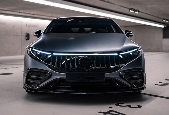 Για την Mercedes EQS EQS Upgrade BS Style Carbon Fiber Front Lip Diffuser Spoiler Body Kit