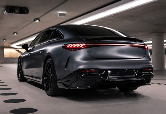 Για την Mercedes EQS EQS Upgrade BS Style Carbon Fiber Front Lip Diffuser Spoiler Body Kit