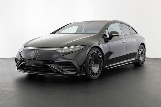 Για την Mercedes EQS EQS Upgrade BS Style Carbon Fiber Front Lip Diffuser Spoiler Body Kit