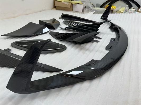 DBS Aston Martin Body Kit Λευκό 770 Στυλ μπροστινό σπόιλερ στο αυτοκίνητο διάχυμα χείλη