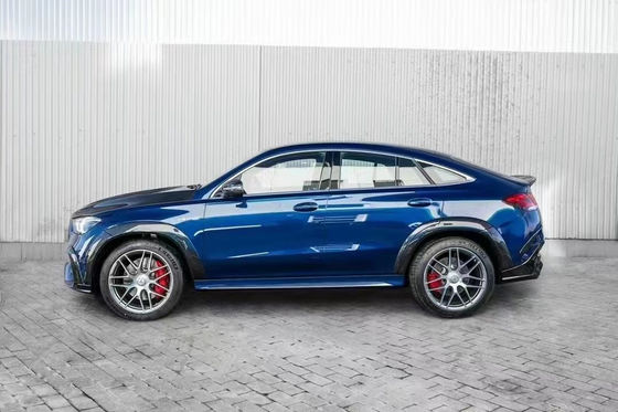 Για την Mercedes-Benz GLE COUPE Κιτ σώματος από ανθρακονήματα GLE COUPE Upgrades Top Style Carbon Fiber Front Lip Diffuser Widebody Kit