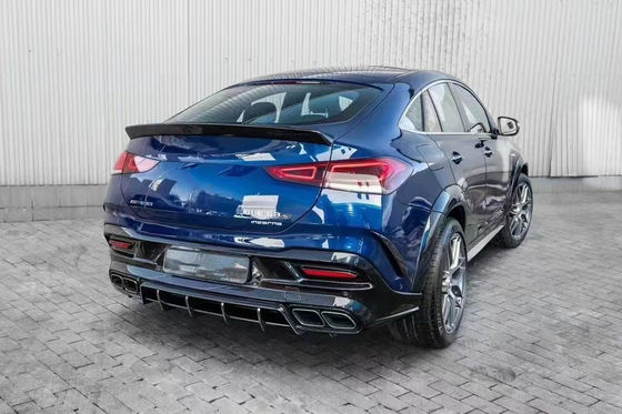 Για την Mercedes-Benz GLE COUPE Κιτ σώματος από ανθρακονήματα GLE COUPE Upgrades Top Style Carbon Fiber Front Lip Diffuser Widebody Kit