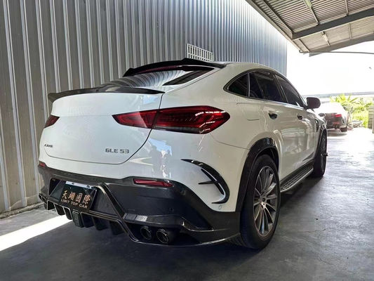 Για Mercedes-Benz GLE Coupe Carbon Fiber Body Kit GLE Coupe MSY Style Carbon Fiber Front Lip Diffuser Σπόιλερ Κιτ