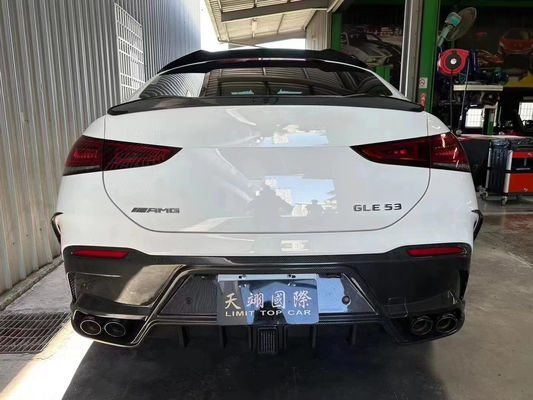 Για Mercedes-Benz GLE Coupe Carbon Fiber Body Kit GLE Coupe MSY Style Carbon Fiber Front Lip Diffuser Σπόιλερ Κιτ