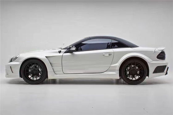 Για Mercedes SL R230 Widebody Kit SL R230 Αναβαθμισμένο Misha Style Μπροστά και πίσω προφυλακτήρα Spoiler Widebody Kit
