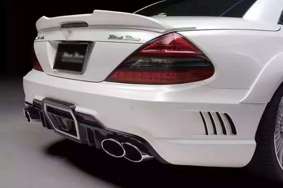 Για Mercedes SL R230 Widebody Kit SL R230 Αναβαθμισμένο WD Style Μπροστά και πίσω προφυλακτήρα Spoiler Widebody Kit