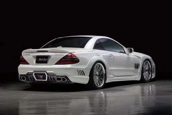 Για Mercedes SL R230 Widebody Kit SL R230 Αναβαθμισμένο WD Style Μπροστά και πίσω προφυλακτήρα Spoiler Widebody Kit