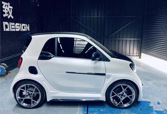 Για την Mercedes SMART Κιτ σώματος από ανθρακονήματα SMART αναβαθμίσεις MSY στυλ ανθρακονήματα μπροστινού χείλου διάχυσης spoiler widebody Kit