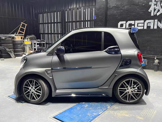 Για την Mercedes SMART Κιτ σώματος από ανθρακονήματα SMART αναβαθμίσεις MSY στυλ ανθρακονήματα μπροστινού χείλου διάχυσης spoiler widebody Kit