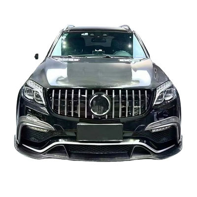 X166 Mercedes Wide Body Kit GLS450 GLS63 2015 Μπροστά χείλη Spoiler Widebody Kit