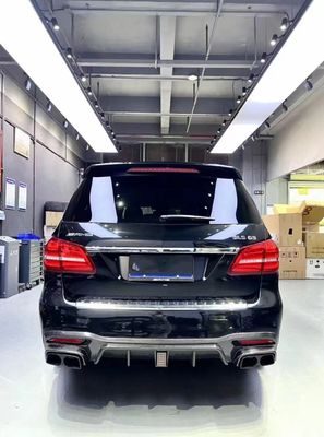 X166 Mercedes Wide Body Kit GLS450 GLS63 2015 Μπροστά χείλη Spoiler Widebody Kit