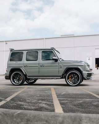 G500 G63 Mercedes Sprinter Body Kit VOS Στυλ Diy Μπροστά χείλη Spoiler Τροχιακή αψίδα